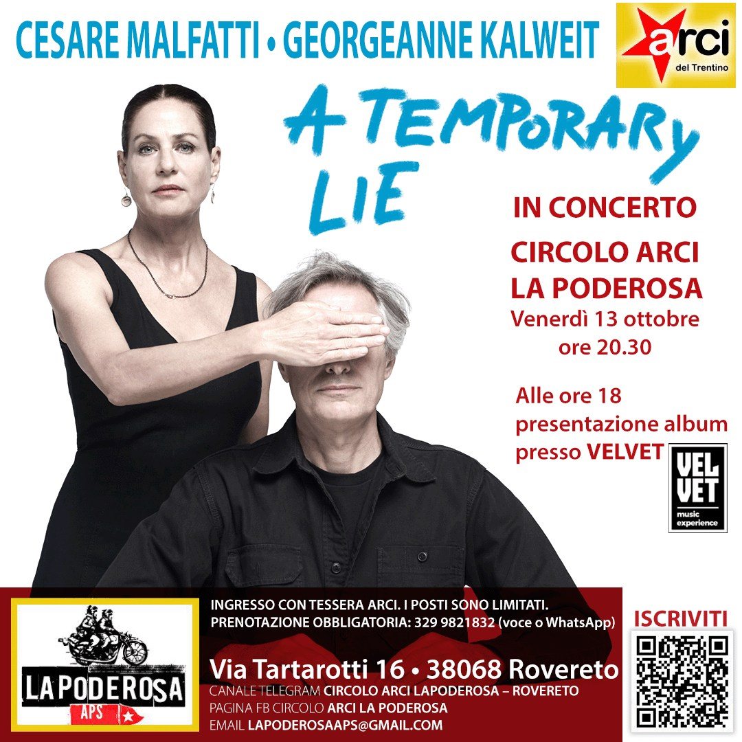 Cesare Malfatti e Georgeanne Kalweit da&nbsp;Velvet
